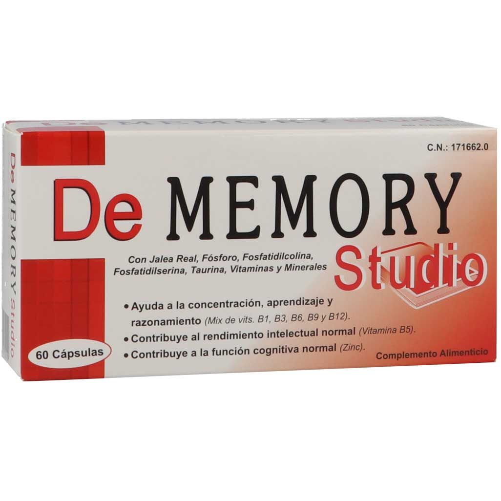 Dememory Studio 30 Capsulas - Comprar ahora.