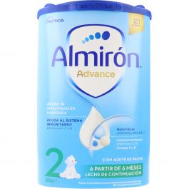 Almirón Advance AR2, Leche de Fórmula para Bebé Anti Regurgitación, desde 6  Meses, 800g : : Alimentación y bebidas